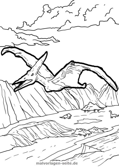 Hier findet ihr eine passende herz vorlage zum ausdrucken: Malvorlage Pteranodon | Dinosaurier - Kostenlose Ausmalbilder | Malvorlagen, Ausmalen ...