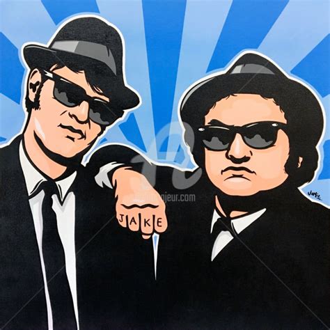 The Blues Brothers Painting By Jamie Lee Artmajeur