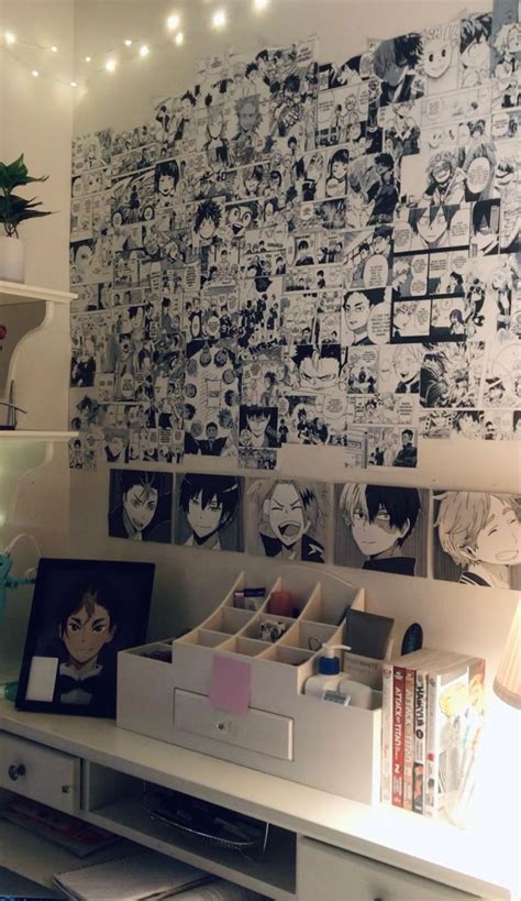 Manga Wall Room Comics Manga Wall Sticker Kids Boys Room Decoration