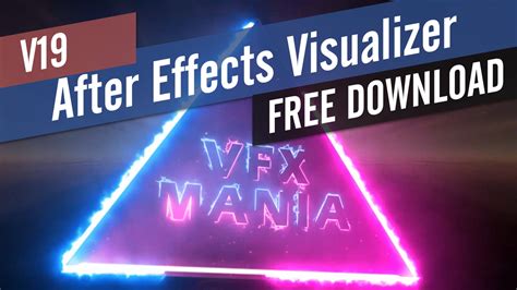 Free After Effects Visualizer Template v19 - After Effects Templates