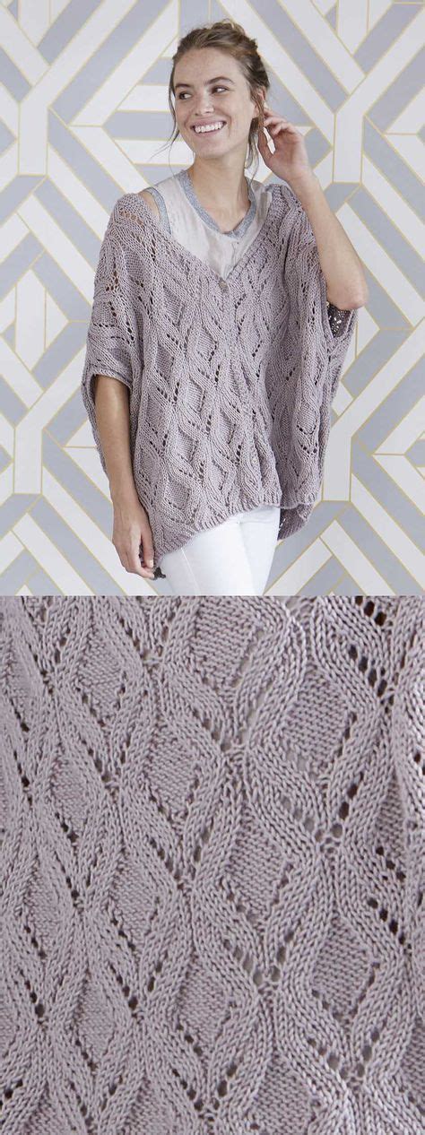 Free Knitting Pattern For A Oversized Lace Vest Knitting Patterns
