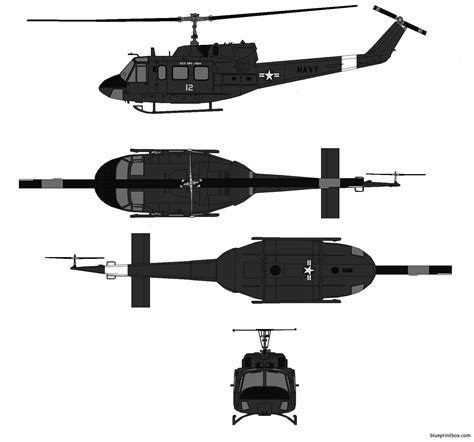 Uh 1n Iroquois Free Plans And Blueprints Of Cars