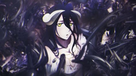 freetoedit albedo overlord anime animegirl animewallp