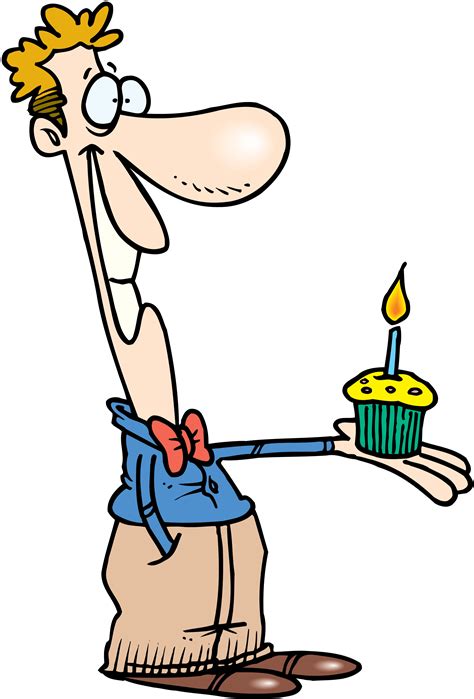 Birthday Clipart For Man Clipart Station