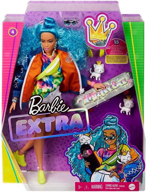 Barbie Extra Moda Lalka 4 Z Akcesoriami Mattel Grn27 Grn30 Sklep Kleks