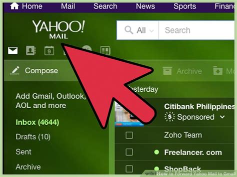 How To Forward Yahoo Mail To Gmail With Pictures Wikihow