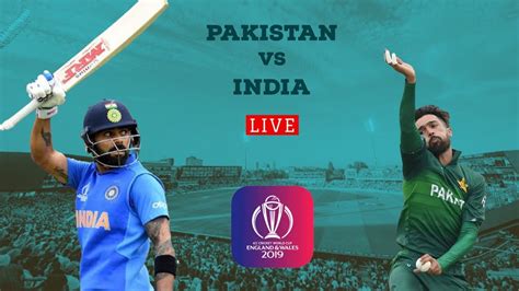 Pakistan vs India | CWC 19 | Full Match | Live - YouTube