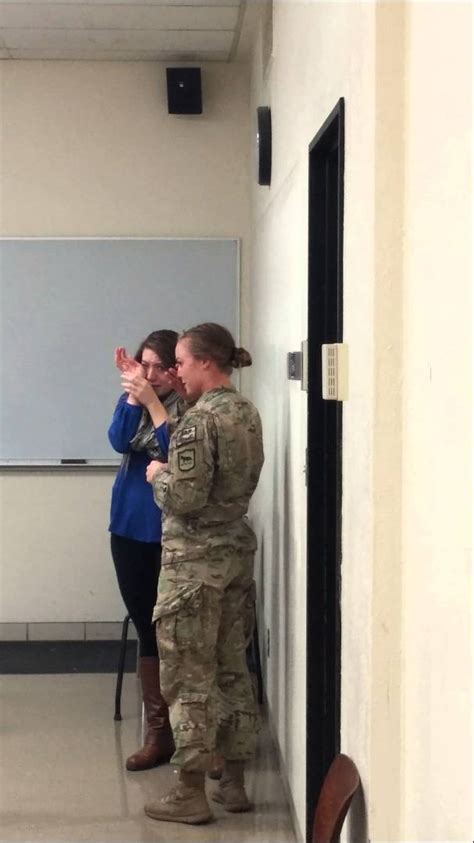 Soldier Surprises Sister In Class Welcome Home Blog