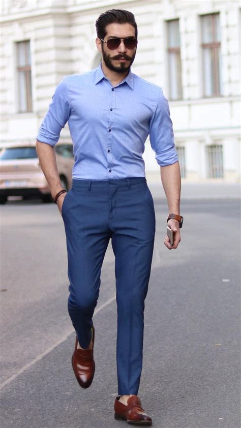 5 Best Shirt And Pant Combinations For Men メンズファッション 男性ファッション メンズ