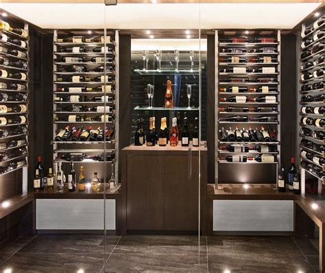 Wine Vault And Storage Wine Cabinet Design Home Wine Cellars Wine