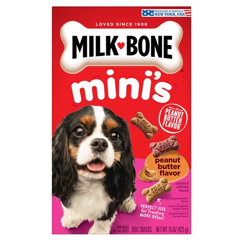 Milk Bone Dog Treat All Ages Bacon Peanut Butter Honey Dog
