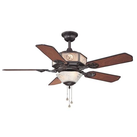 Ashby park ceiling fan by home decorators collection combines form and function to complement your indoor living spaces. Hampton Bay STR09 Lonestar 52 in. Aged Copper and White ...
