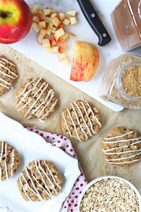 Easy to make recipe with pantry staples. Gluten Free Apple Oatmeal Breakfast Cookies - Egg & Dairy ...