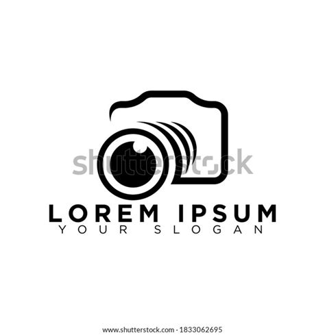 Simple Camera Logo Design Idea Stock Vector Royalty Free 1833062695