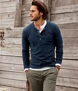 Images of Mens Henley Fashion