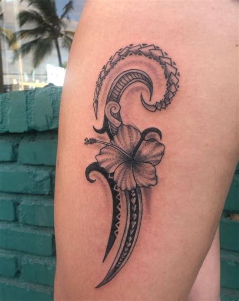 12 Hawaiian Flower Tattoo Ideas And Meanings She So Healthy