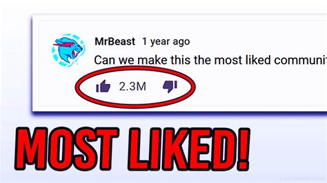 What Is The Most Liked Community Post On Youtube Answered Youtube