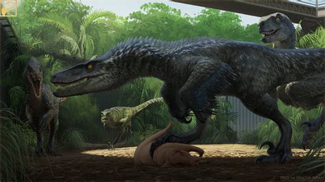 The Raptor Squad Jurassic World Updated By Fredthedinosaurman On Deviantart