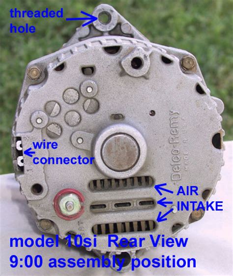technical older style delco alternator confusion  wire     hamb