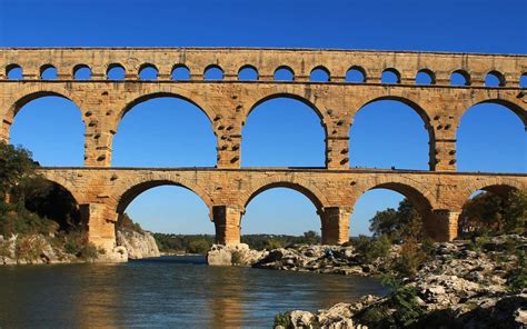 Quand A été Construit Le Pont Du Gard Architecture Romaine Avignon
