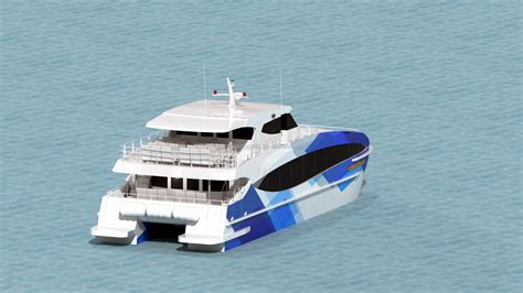 Grandsea 100 Passenger Aluminium Catamaran Ferry For Sale High Speed