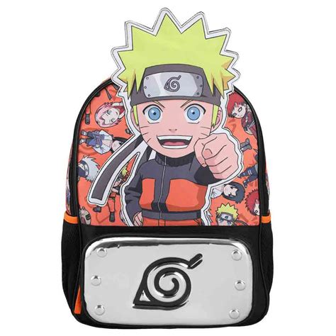 Bioworld Merchandising Naruto Shippuden Character Die Cut Kids Backpack