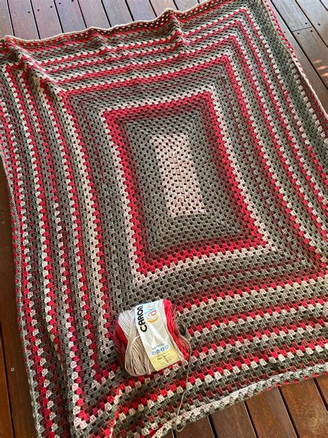 Red Velvet Crochet Blanket - Samelia's Mum
