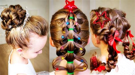 7 Christmas Hairstyles 7 Simple Holiday Hairstyles Tutorial Quick