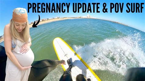 Pov Longboard Surfing Minute Long Rides Update On Pregnancy Youtube