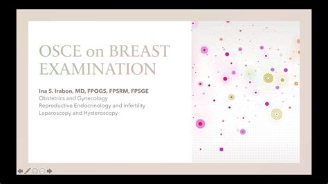 Osce Breast Exam Youtube