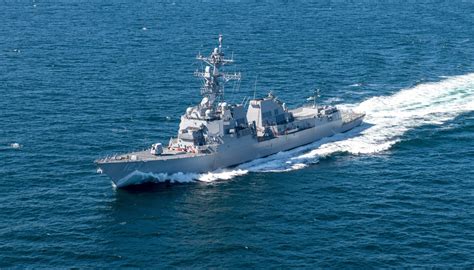 Us Navys Arleigh Burke Class Ship Ddg 123 Completes Acceptance Trials