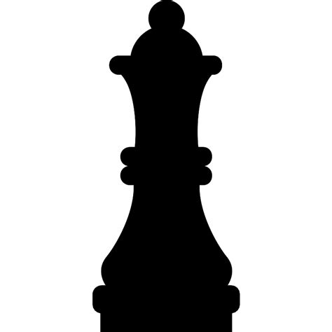 Chess Queen Outline