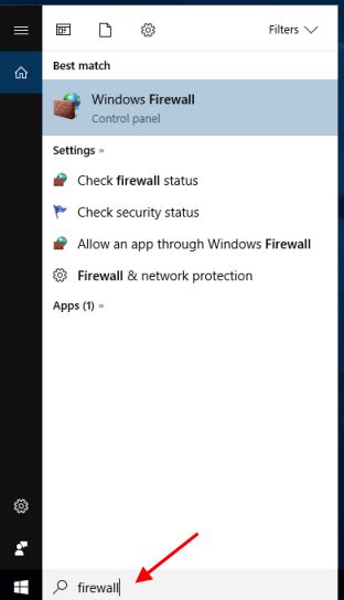How To Turn On Or Off Windows Defender Firewall Protection In Windows 10