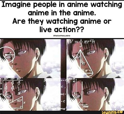 Imagine People In Anime Watching Anime In The Anime Are They Watching