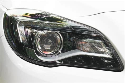 Car Headlights Luxury Headlights Stock Photo Image Of Design