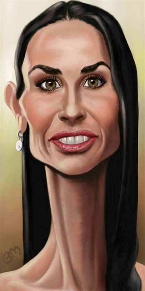 Demi Moore Celebrity Caricatures Caricature Caricature Drawing My Xxx Hot Girl