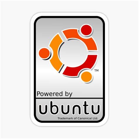Ubuntu Logo Sticker For Sale By Jugulaire Redbubble