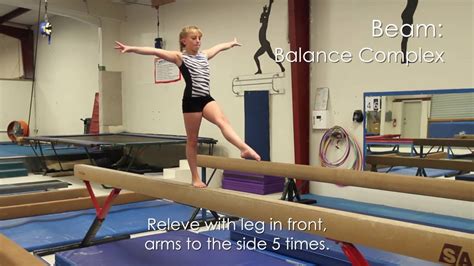 Recreational Gymnastics Beam Balance Youtube