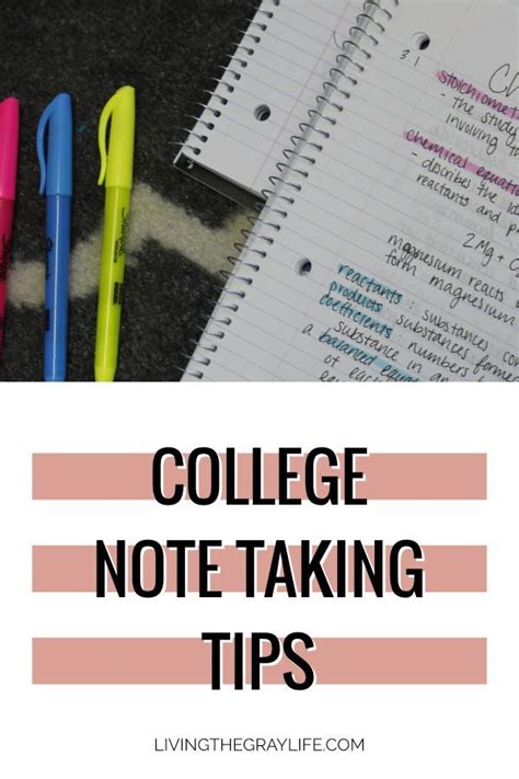 With These College Note Taking Tips I Am Able To Stay Organized In All