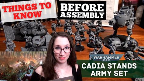 Cadia Stands Assembled Astra Militarum Army Set Youtube