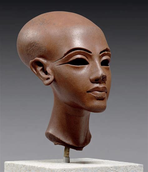 Head Of A Princess From Tell El Amarna Egypt Museum