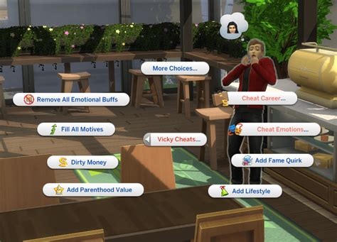 Sims 4 More Cheats In New Menu v1.1 - Best Sims Mods