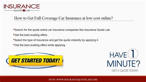 Full coverage insurance rates for a financed car average $80 per month in the u.s. CHEAP FULL COVERAGE CAR INSURANCE QUOTES ONLINE - YouTube