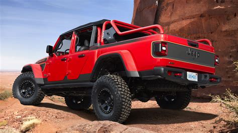 Jeep Red Bare Gladiator Rubicon 2021 4k 2 Wallpaper Hd Car Wallpapers