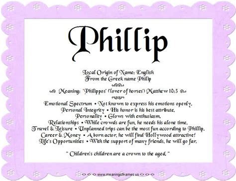 The Meaning Of Philip Names With Meaning Greek Names Meant To Be