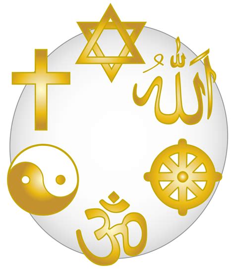 All Religions Symbols In One Vlrengbr