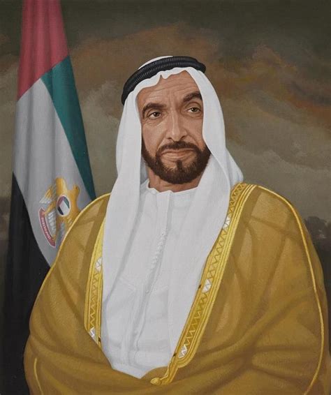 His Highness Sheikh Zayed Bin Sultan Al Nahyan Born On 6th Of May 1918