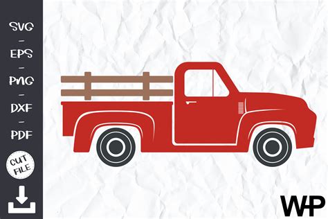 Red Truck Svg Old Truck Outline Cut File Pickup Clipart Etsy My Xxx