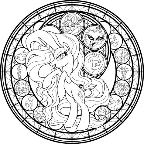 Using the elements of harmony, twilight sparkle and the other main characters used their special element to defeat her and return day & night back to their normal balance. My Little Pony Colouring Sheets - Nightmare Rarity - My ...
