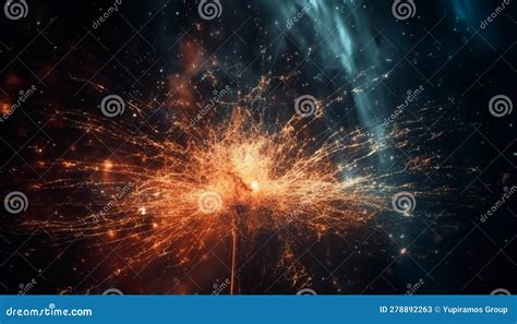 Explosive Fireworks Ignite Vibrant Celebration of Fourth of July Joy